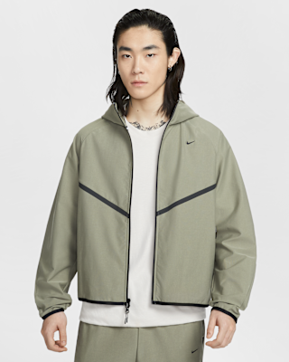 Nike Tech Men's Shori-Knit Full-Zip Windrunner Jacket. Nike ID